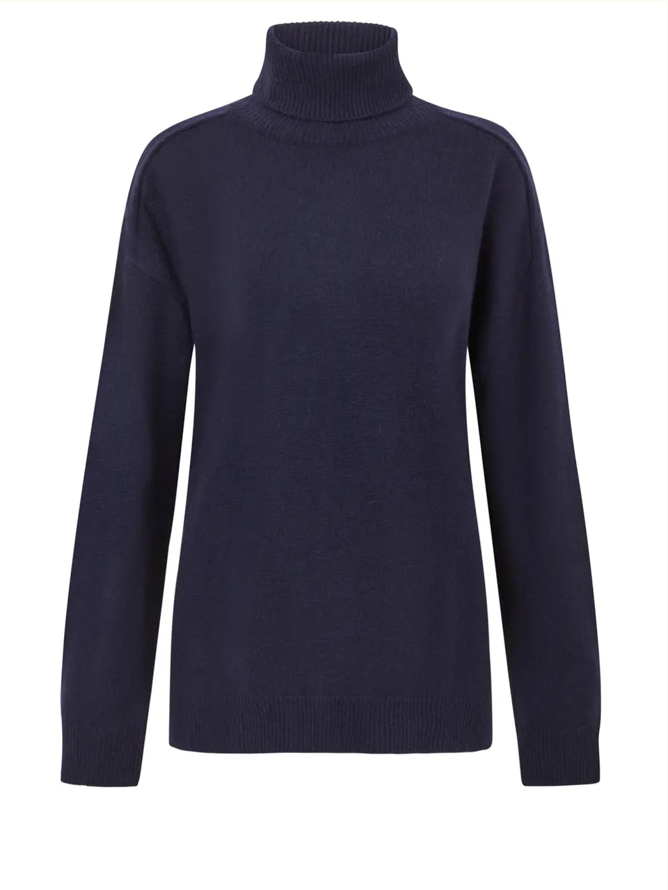 P.A.R.O.S.H. Maglia Collo Alto in Lana Blu Vendita calda