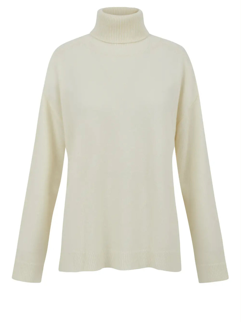 P.A.R.O.S.H. Maglia Collo Alto in Lana Panna Offerta migliore