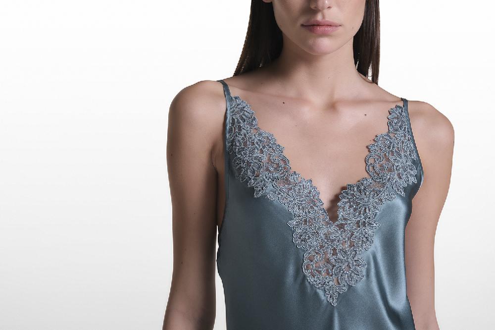 ﻿Verdiani Sottoveste Pura Seta Spedizione Gratuita