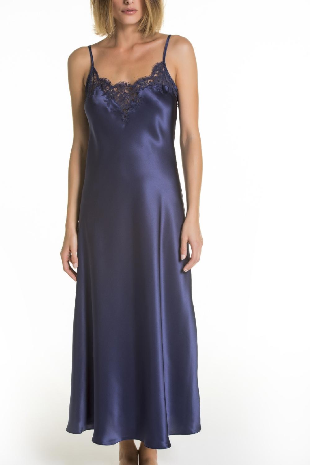 Verdiani Camicia Pura Seta – Blu In Vendita