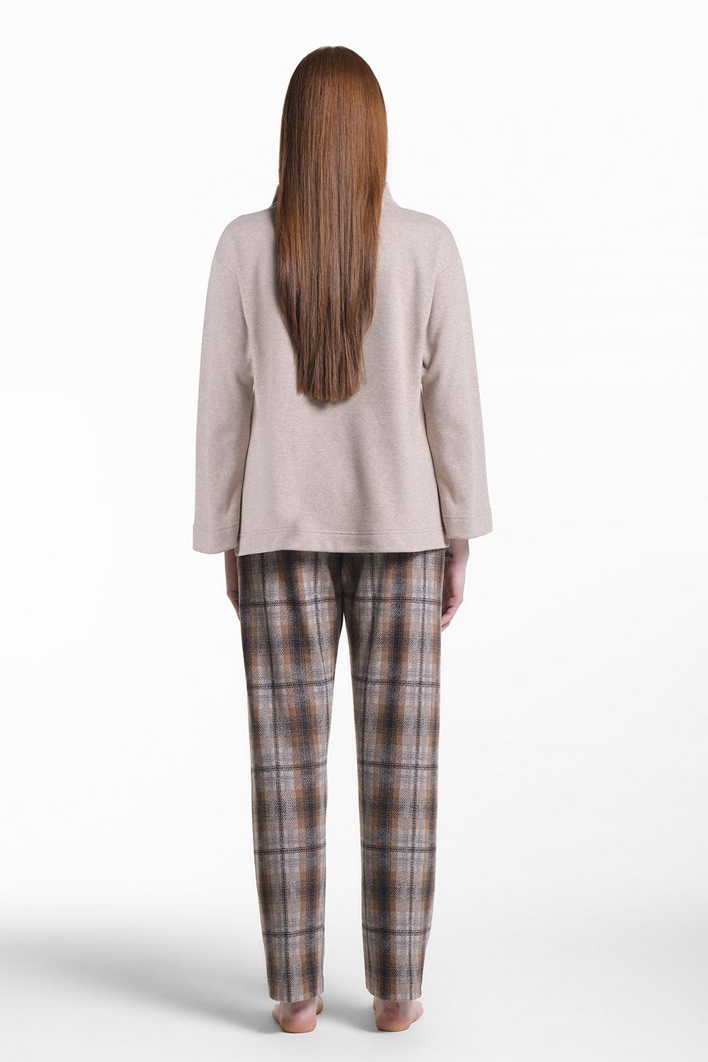 Verdiani Pigiama Punto Milano Tartan Spedizione Gratuita