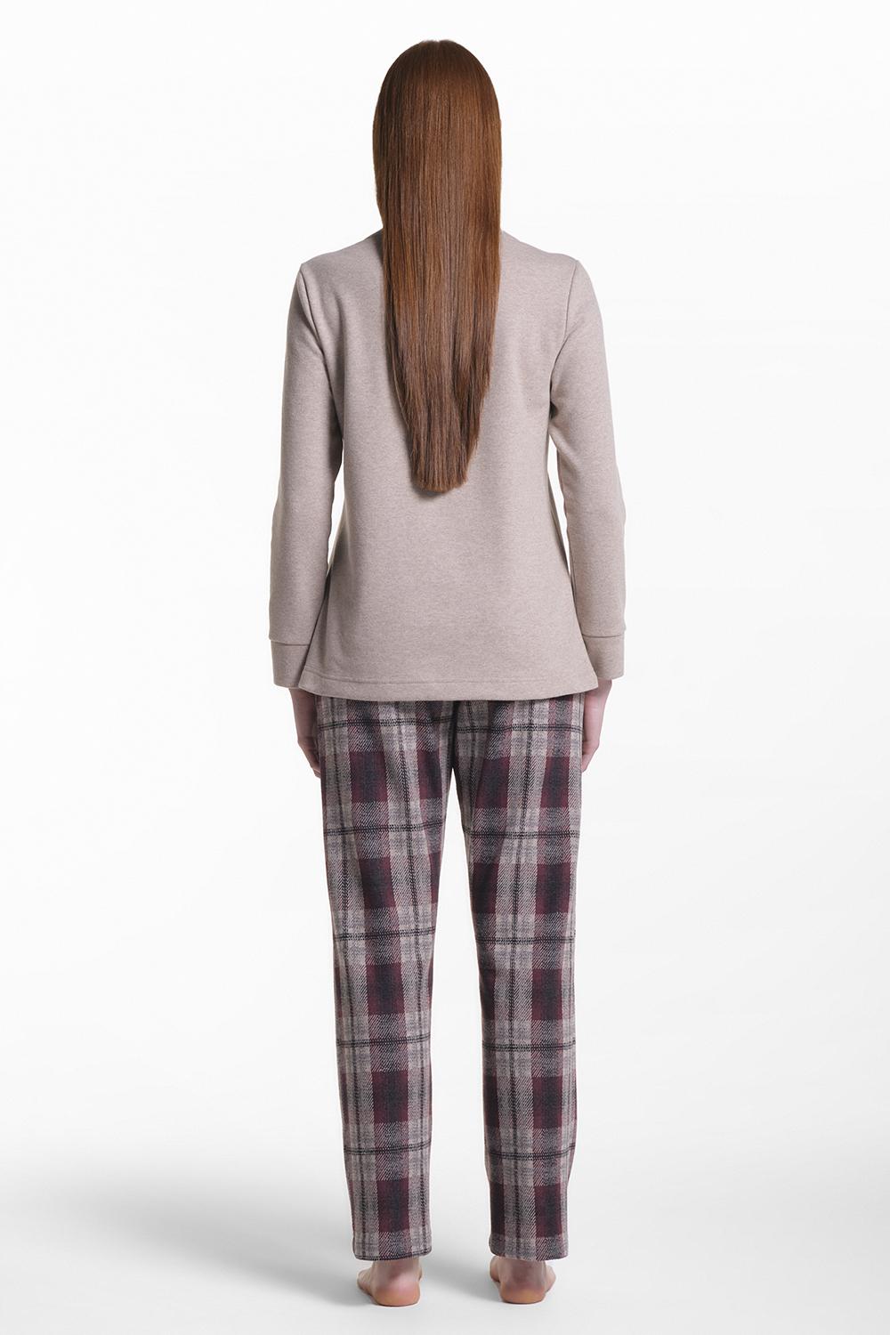 Verdiani Pigiama Punto Milano Tartan Pezzi Unici