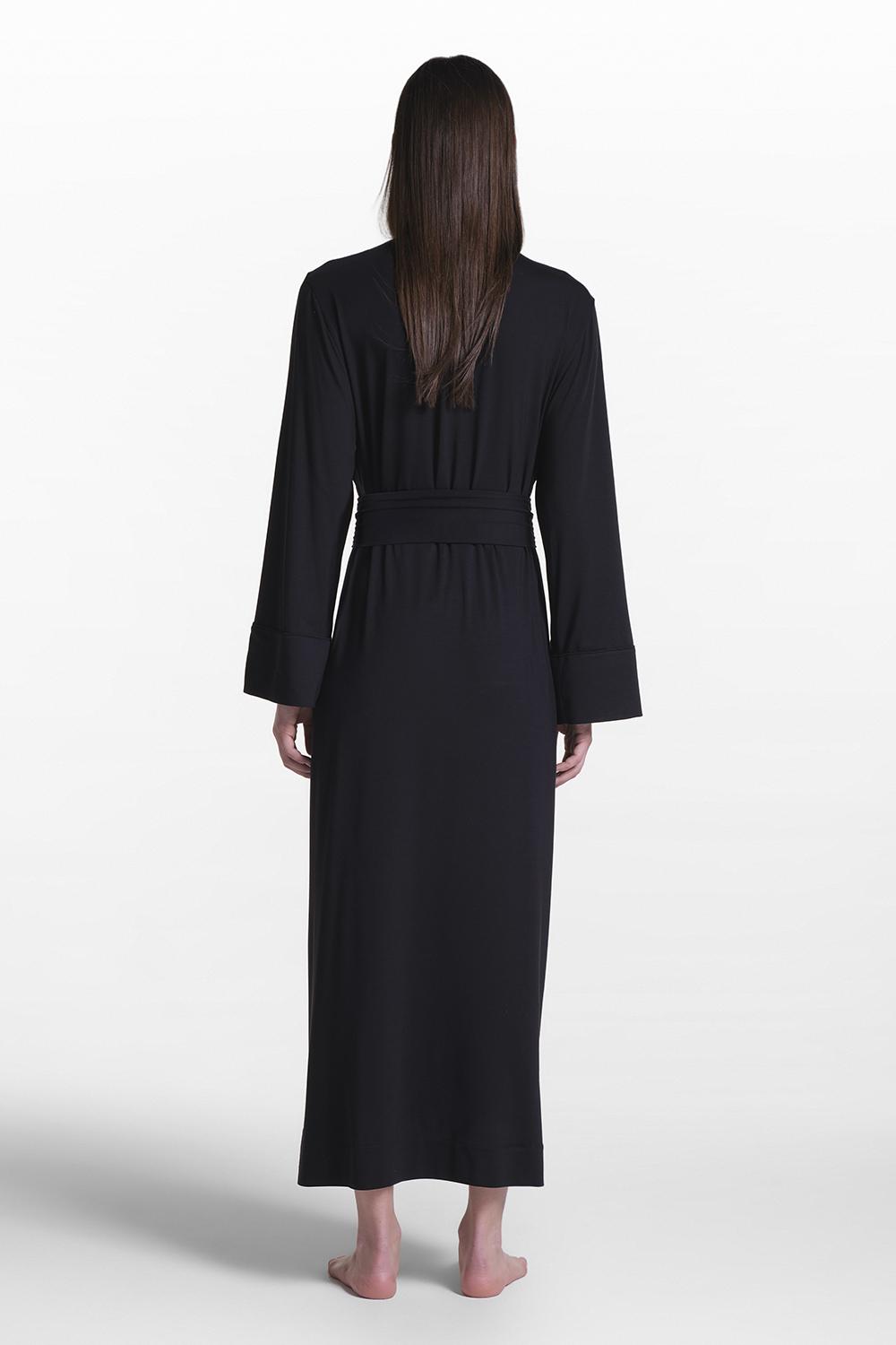 Verdiani Vestaglia Micromodal Tencel In Vendita