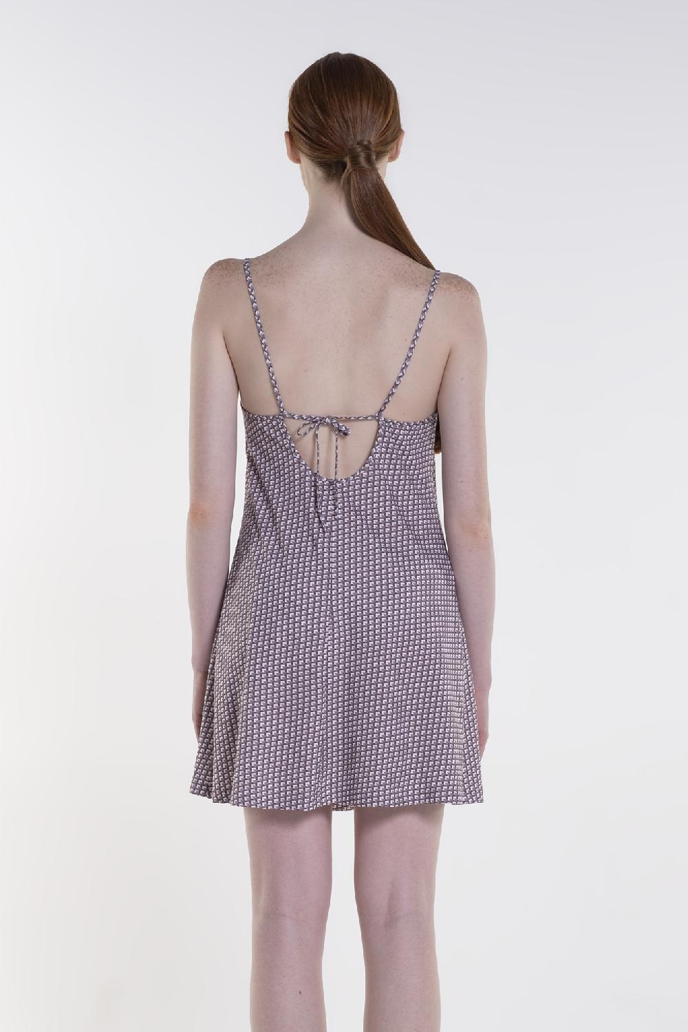 Verdiani Sottoveste Jersey Cotone Stampa Sottocosto