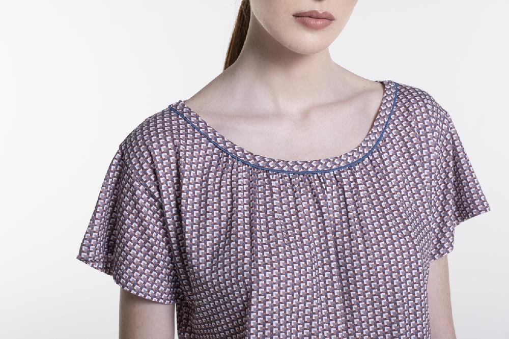 Verdiani Pigiama Jersey Cotone Stampa Sconto