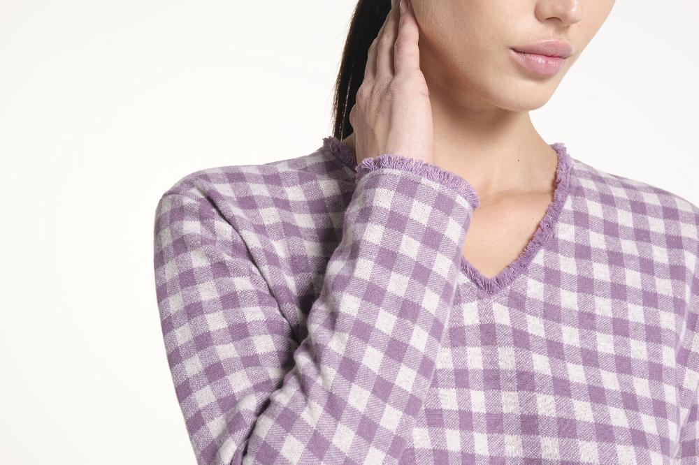 Verdiani Camicia Jacquard Vichy Moda