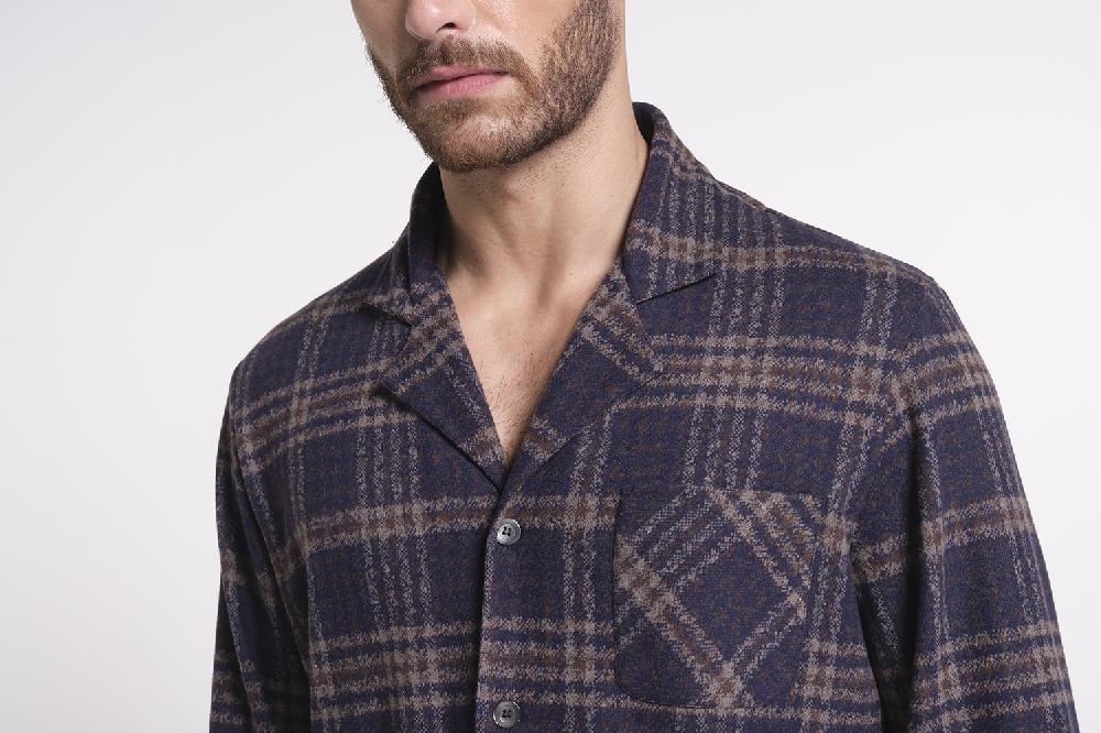 Verdiani Pigiama Punto Milano Jacquard Promozione Limitata