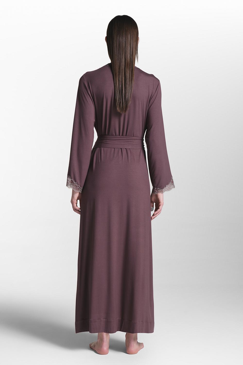Verdiani Vestaglia Micromodal Tencel Italy