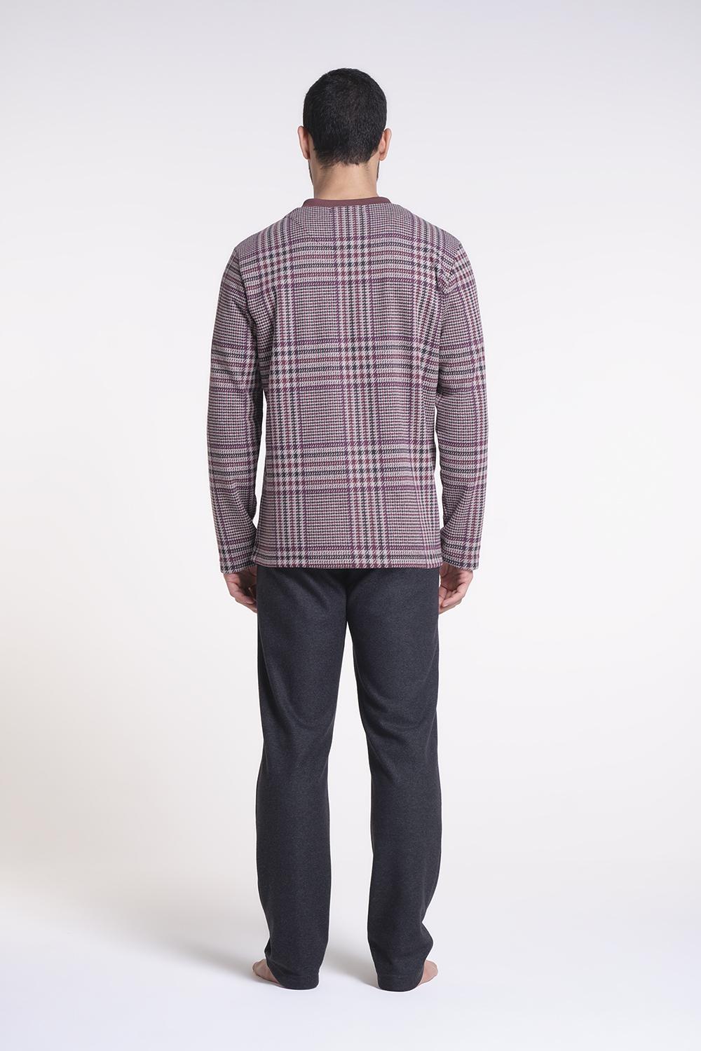 Verdiani Pigiama Punto Milano Jacquard 2025
