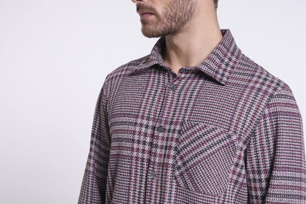 Verdiani Pigiama Punto Milano Jacquard In Linea