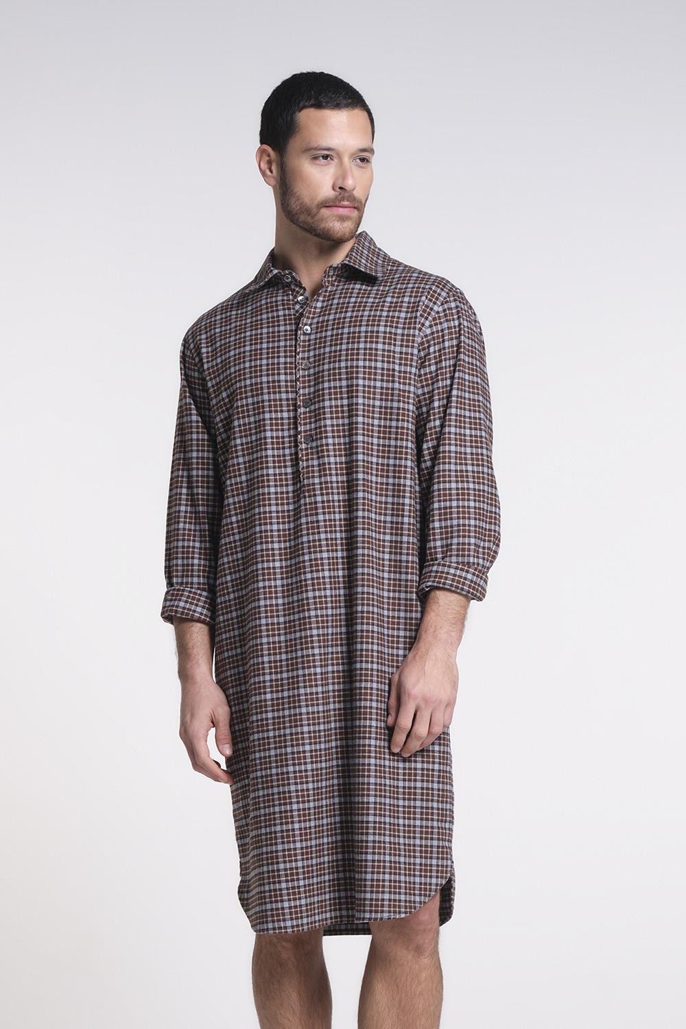 Verdiani Camicia Flanella Cotone Qualità Garantita