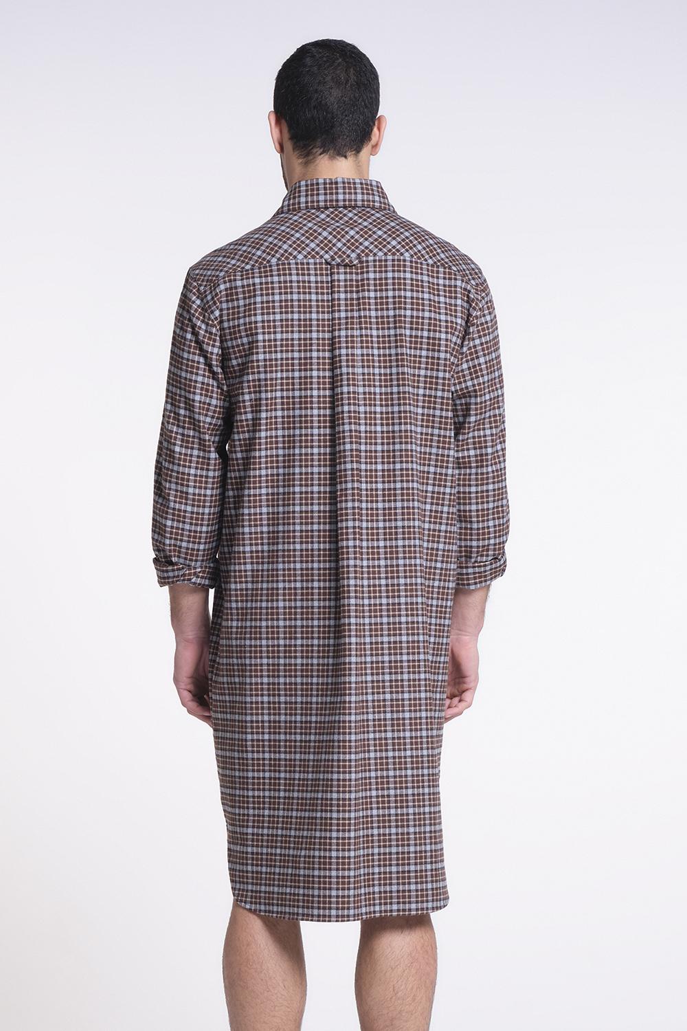 Verdiani Camicia Flanella Cotone Qualità Garantita