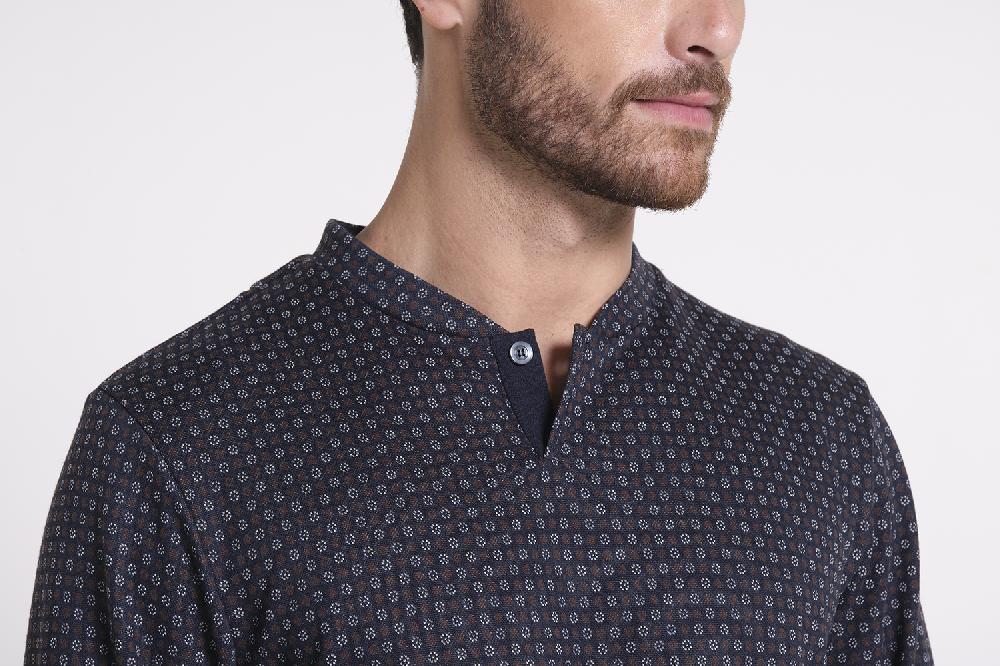 Verdiani Pigiama Jacquard Prezzo Ridotto