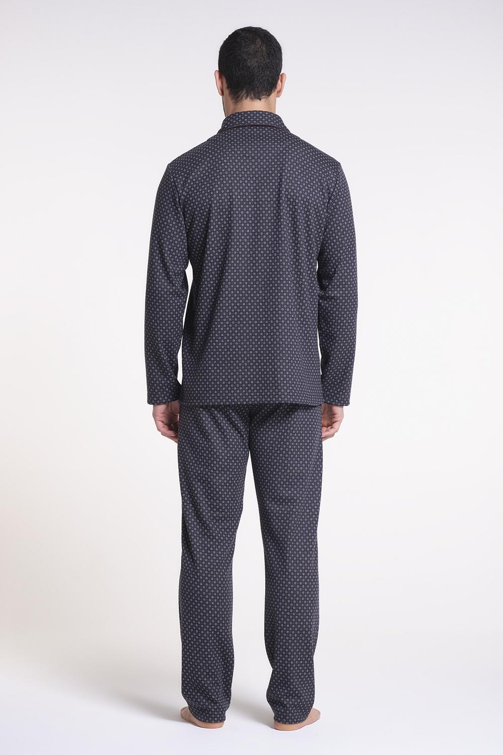 Verdiani Pigiama Jacquard Sottocosto