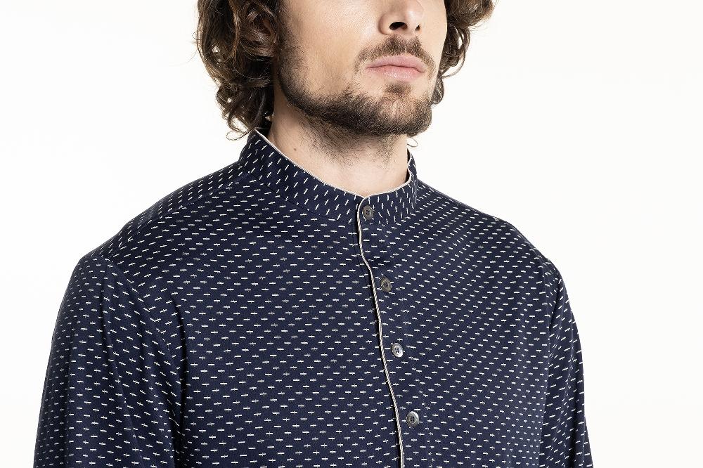Verdiani Camicia Cotone Stampa Offerta Anniversario