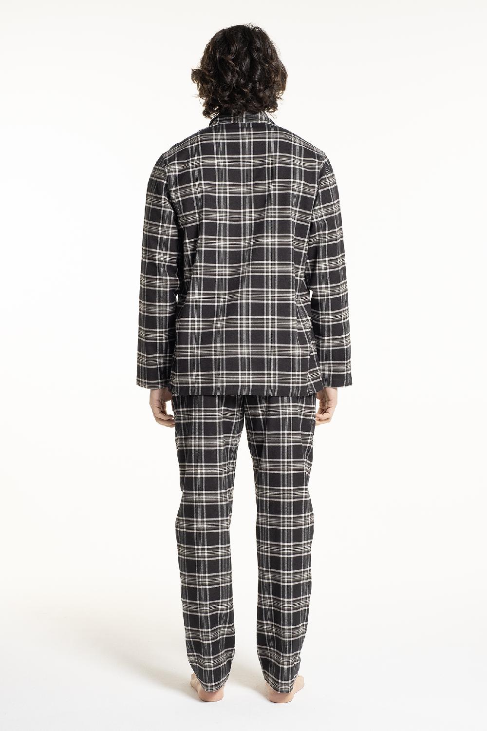 Verdiani Pigiama Flanella Tartan Smaltimento dello stoccaggio