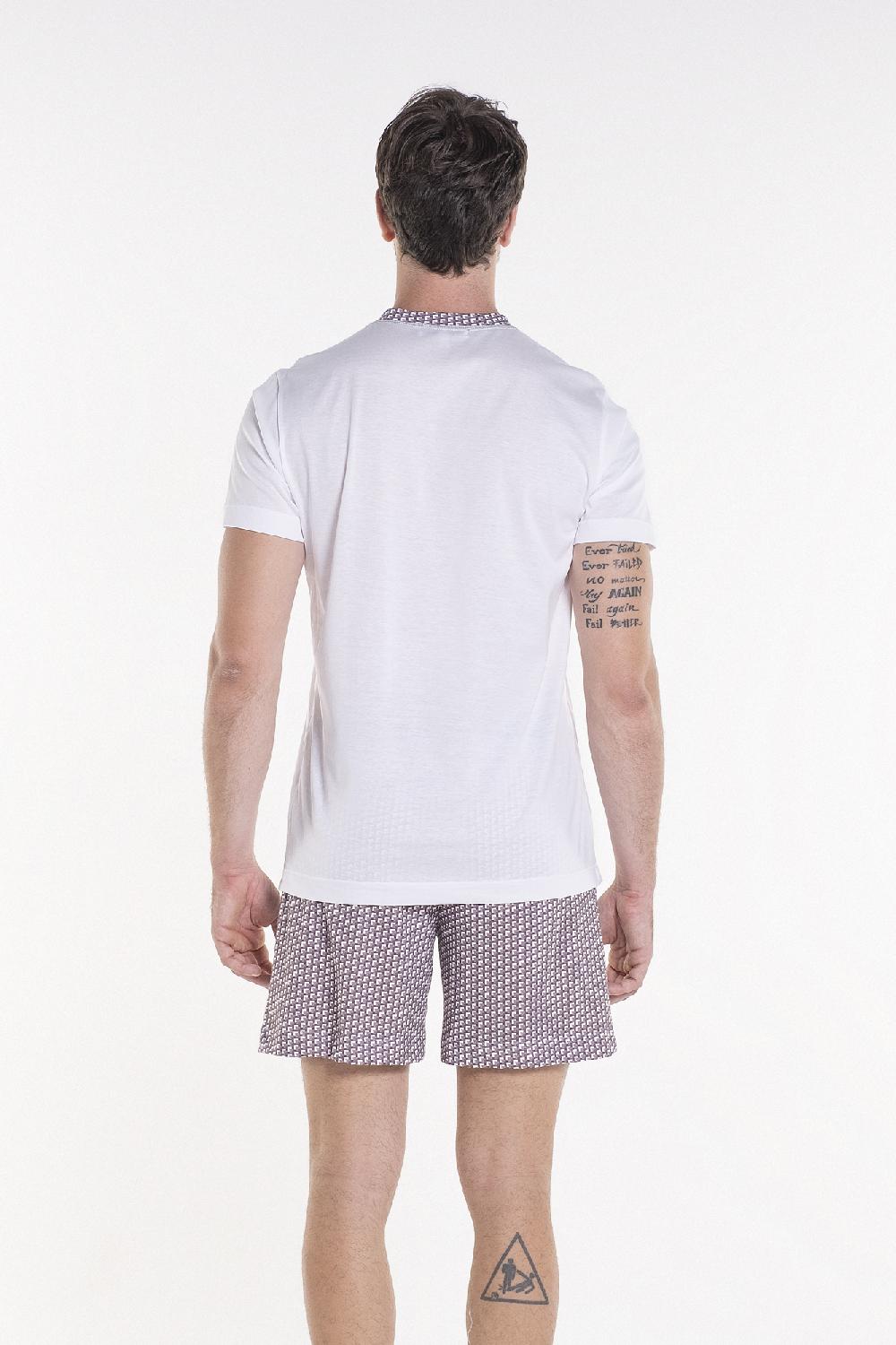 Verdiani Pigiama Jersey Cotone Stampa Offerte esclusive