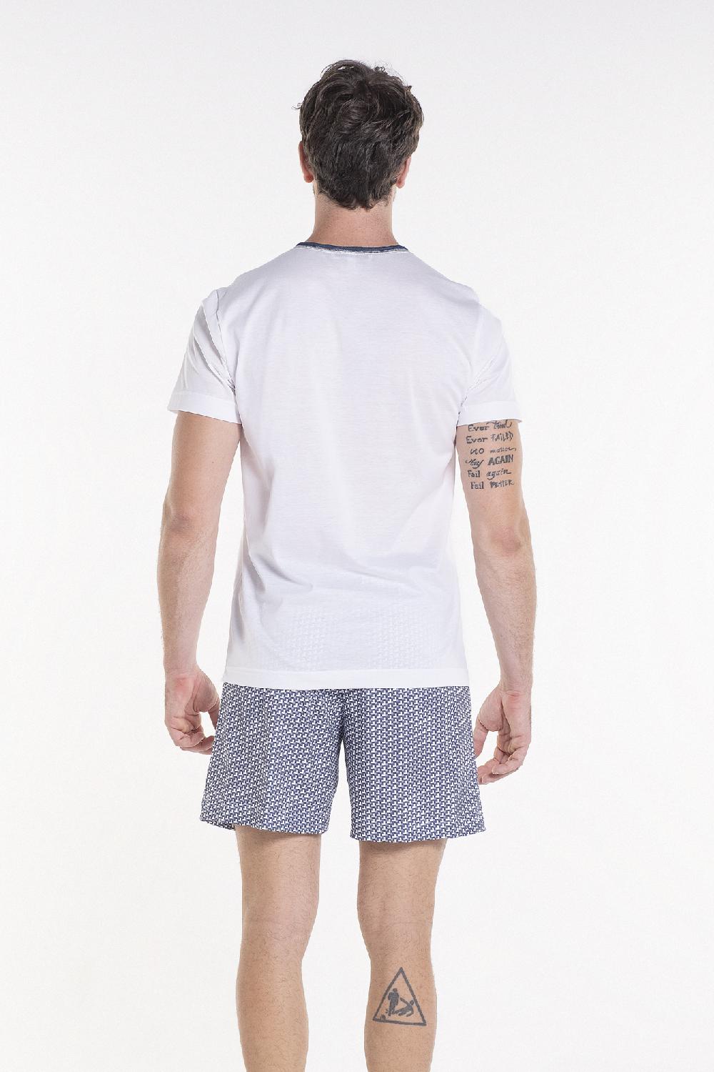 Verdiani Pigiama Jersey Cotone Stampa Grandi sconti
