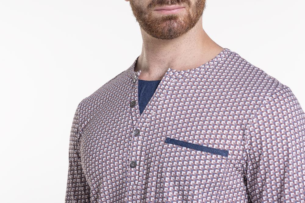 Verdiani Pigiama Jersey Cotone Stampa Bestseller