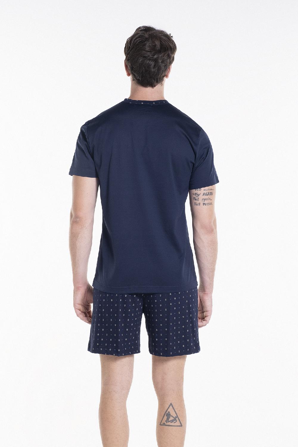Verdiani Pigiama Jersey Cotone Stampa Promozione Limitata