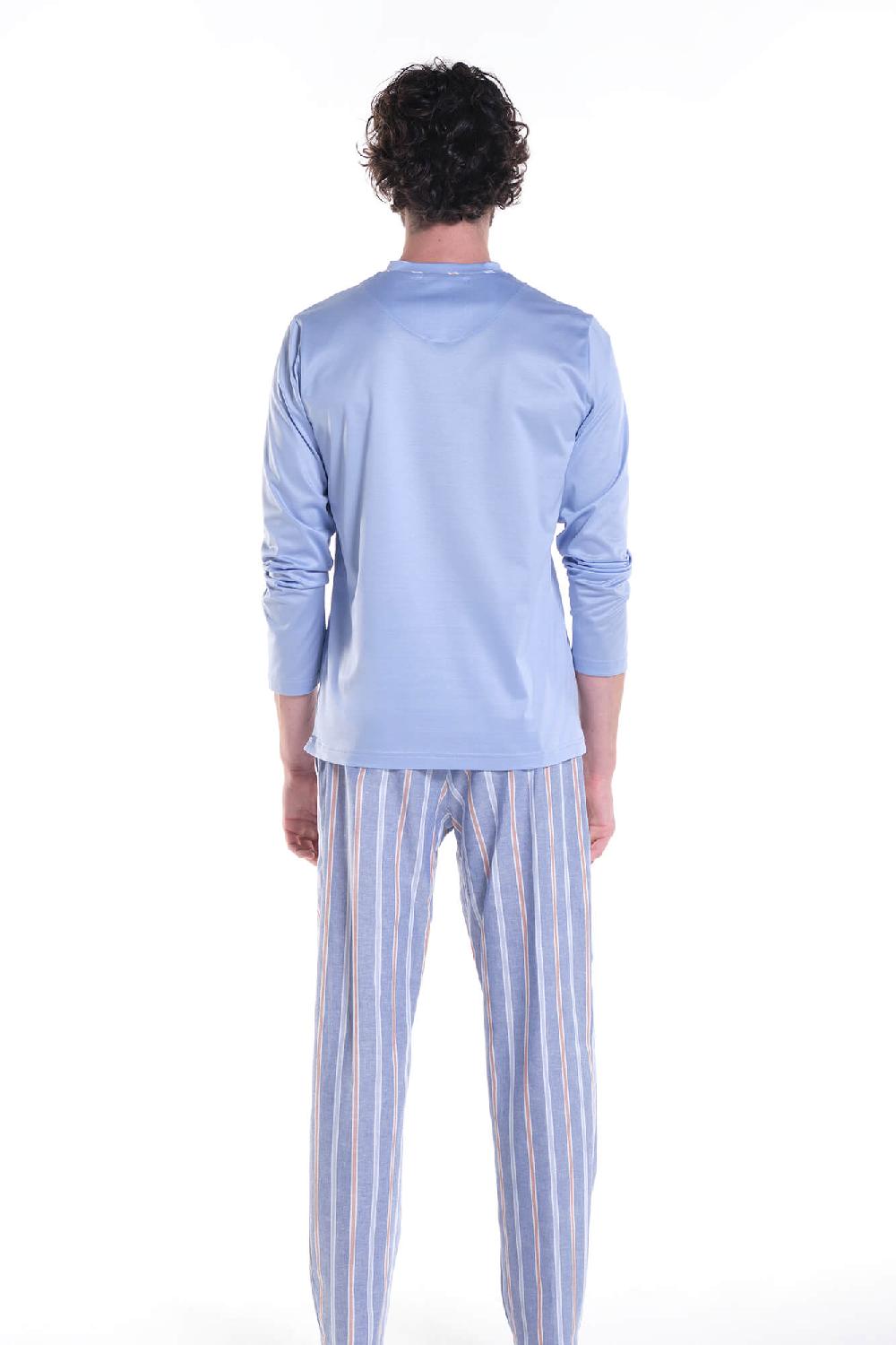 Verdiani Pigiama Jersey Cotone Mako’ + Navetta Riga Offerta