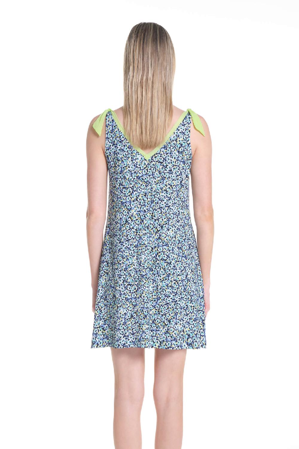 Verdiani Sottoveste Viscosa Floreale Black Friday Prezzi