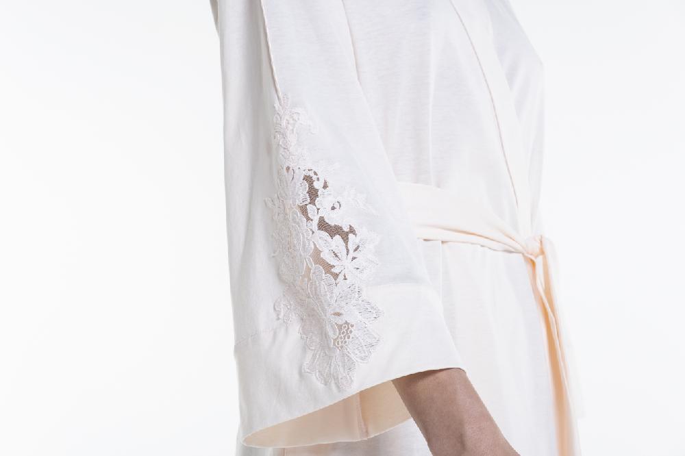 Verdiani Vestaglia Jersey Cotone Pima Sottocosto