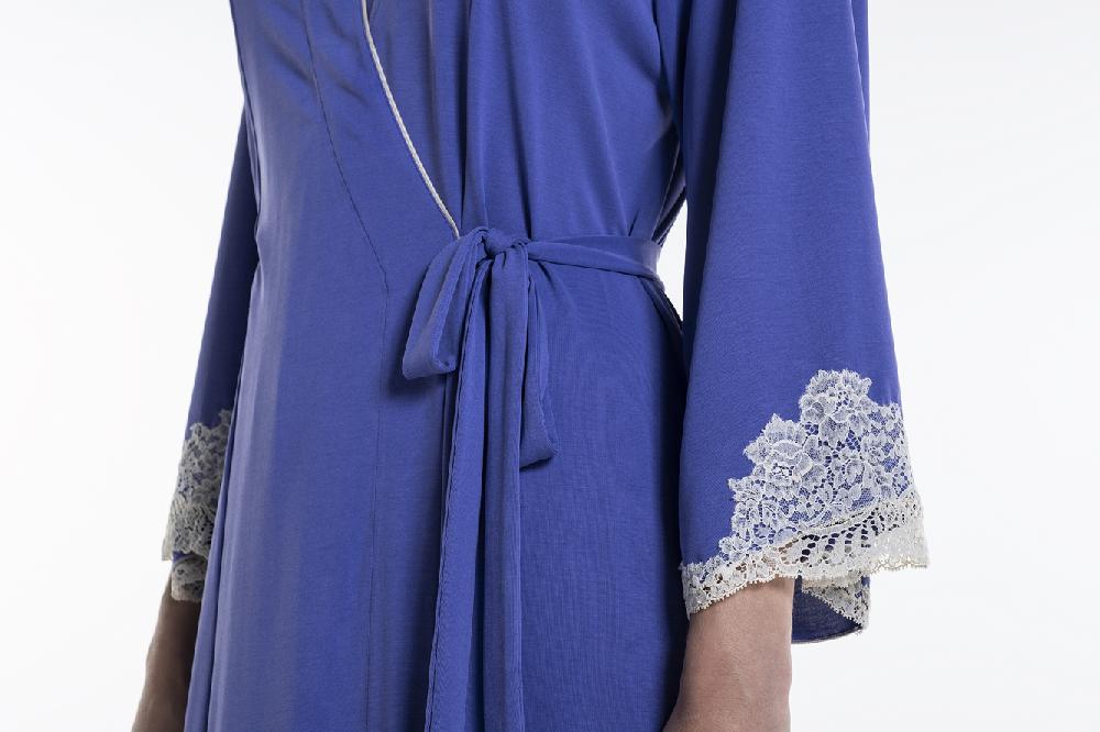 Verdiani Vestaglia Modal Tencel Italy