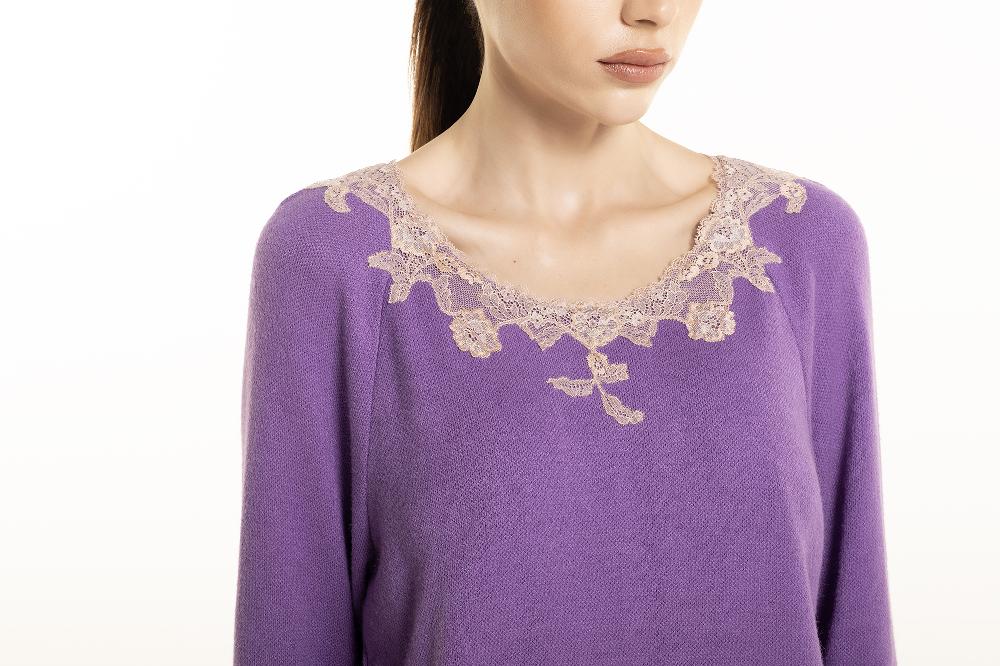 Verdiani Lounge Set Maglia Frastaglio 2025