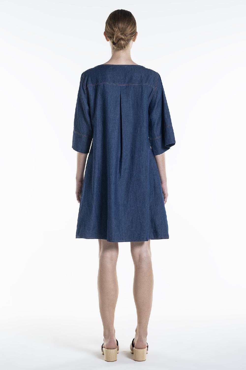 Verdiani Abito Denim Consegna Veloce