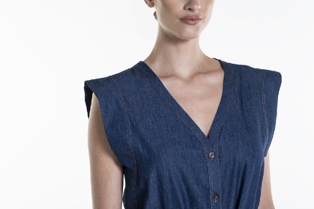 Verdiani Chemisier Denim Fino Al -60%