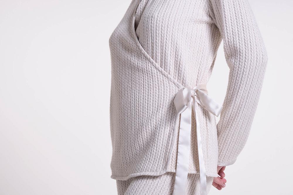 Verdiani Lounge Set Maglia Treccia Novità