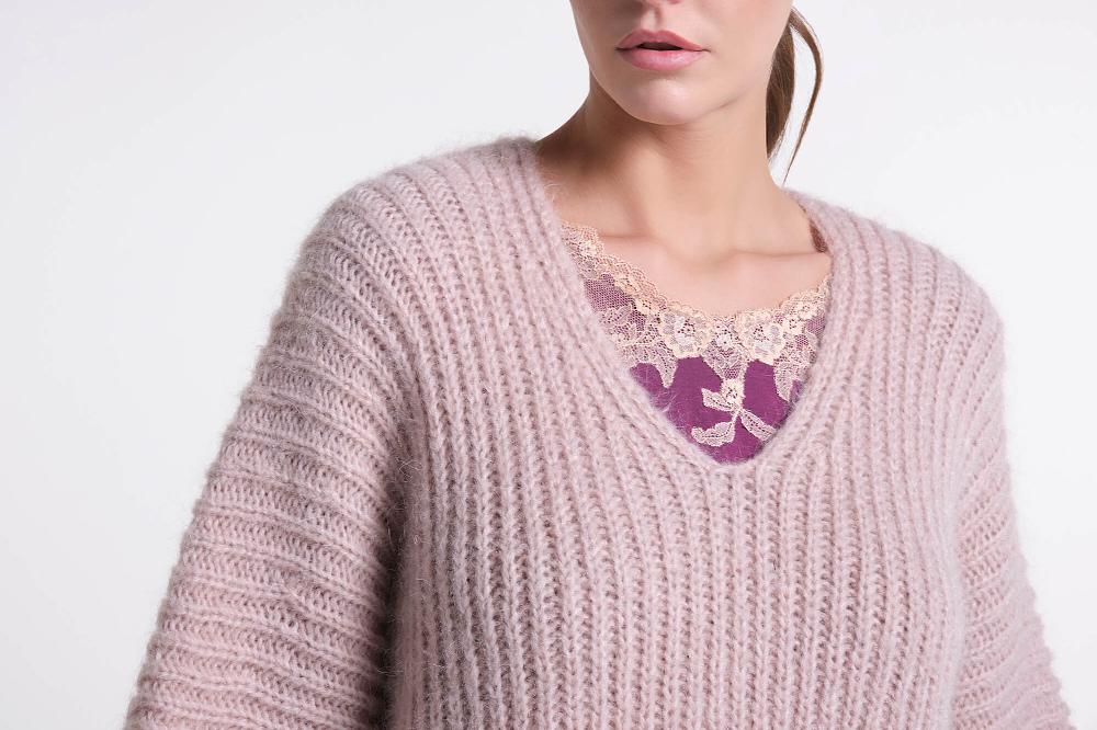 Verdiani Maglia Misto Lana Mohair Sconto