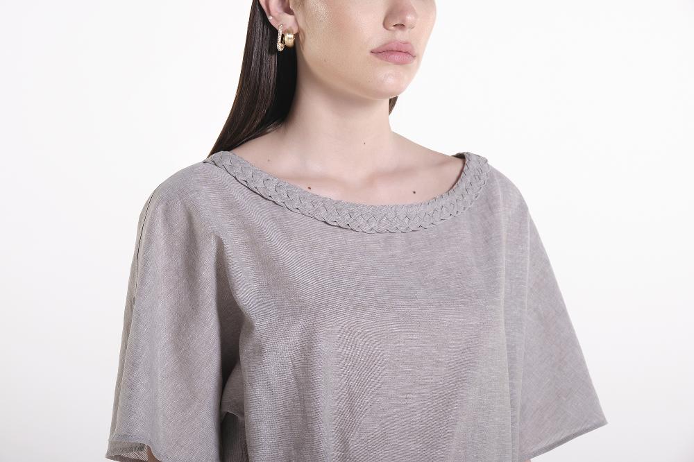 Verdiani Abito Lino/Cotone Saldi Di Fabbrica