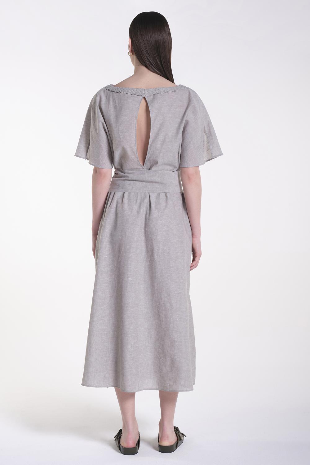 Verdiani Abito Lino/Cotone Saldi Di Fabbrica