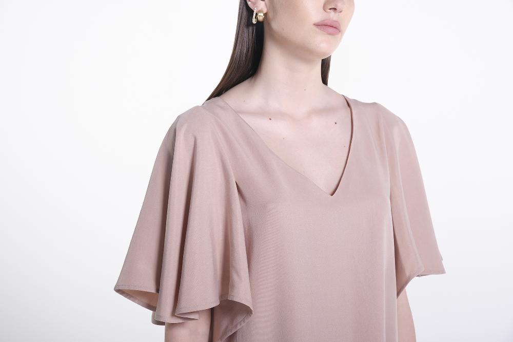 Verdiani Abito Twill Tencel In Linea