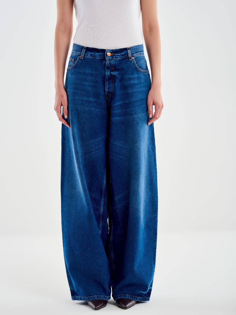Vicolo Jeans Janet Ampio Blu Prezzo Ridotto