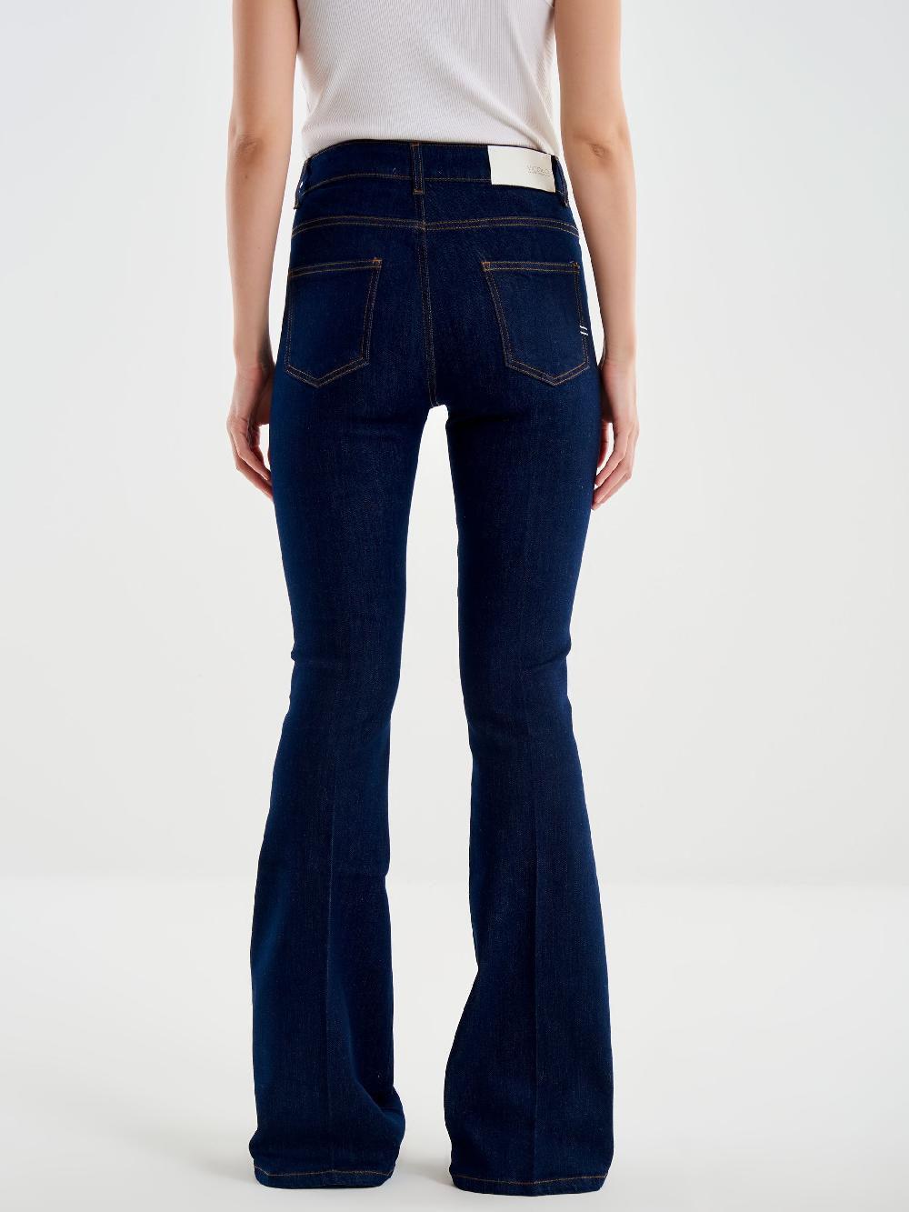 Vicolo Icon Jeans Ele FLare Blu Convenienza