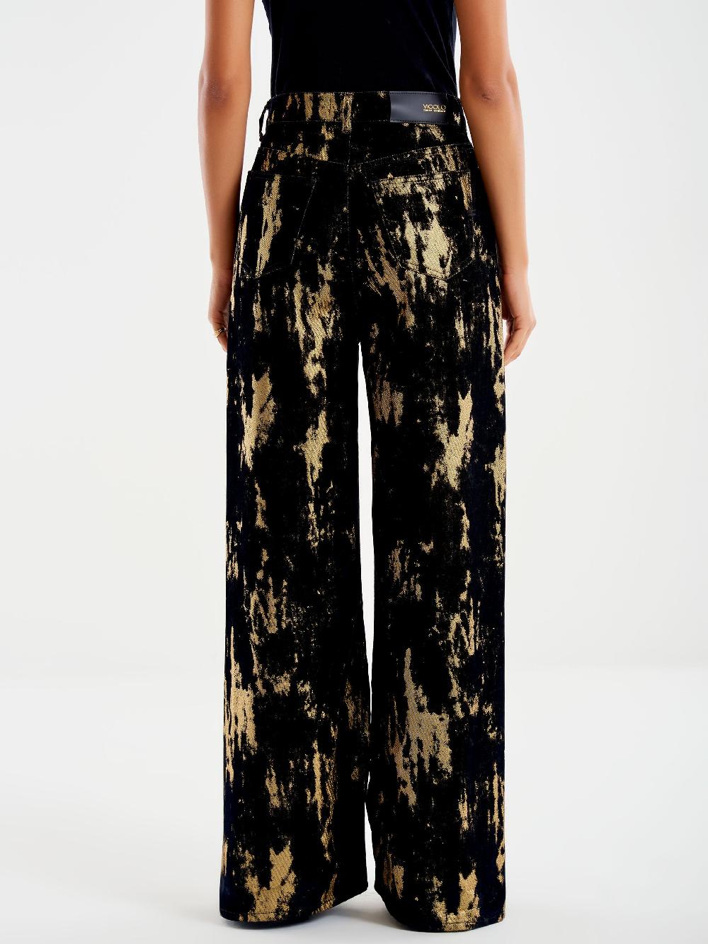 Vicolo Jeans Icon Lexie Laminato Nero In Saldo