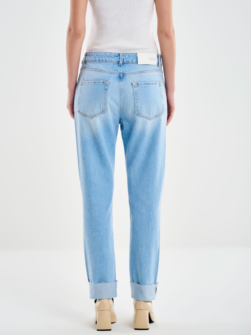 Vicolo Jeans Icon Piper Chiaro Blu Moda