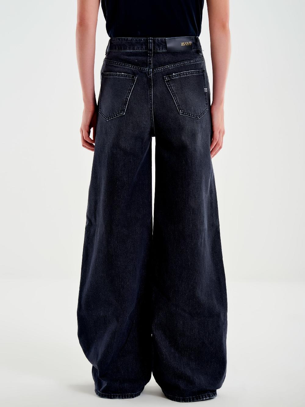 Vicolo Jeans Icon Lexie Doppio Colore Blu In Linea