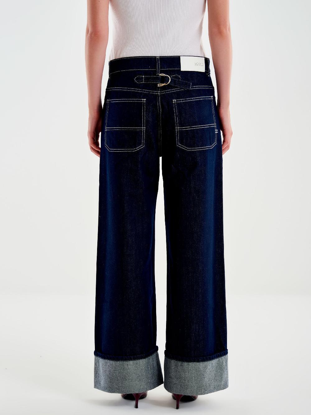 Vicolo Jeans Diva Ampio Blu Affare Del Giorno