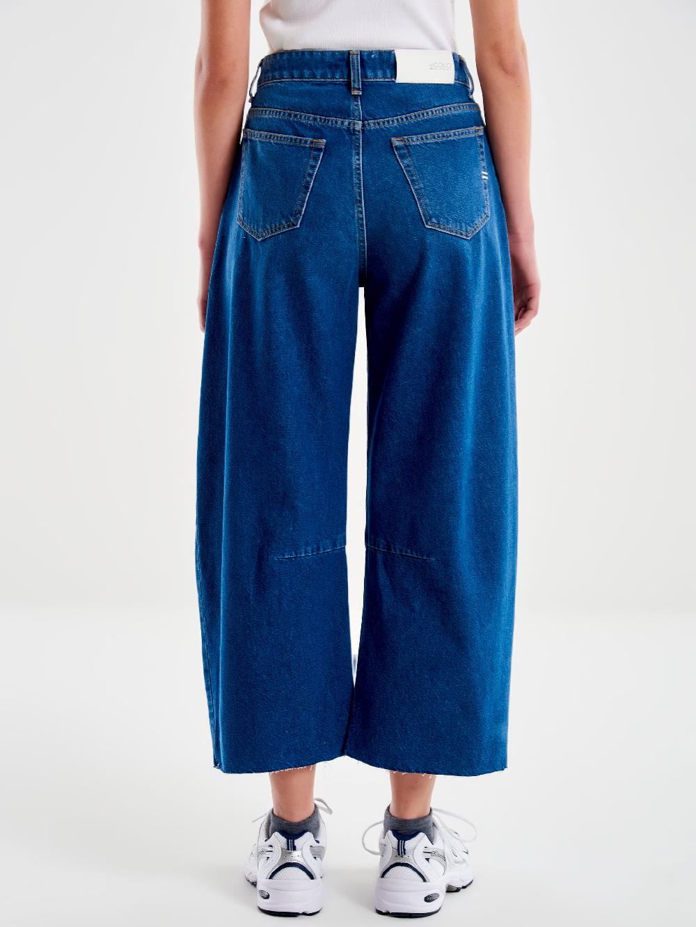 Vicolo Jeans Wendy Wide Leg Blu Sconto