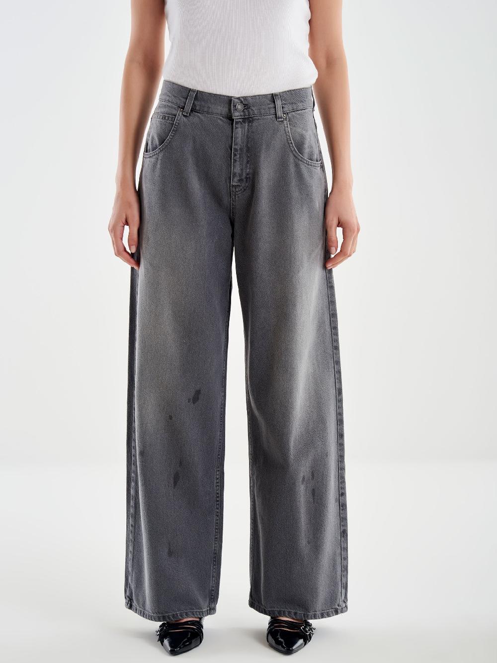 Vicolo Jeans Mia Relaxed Nero Saldi