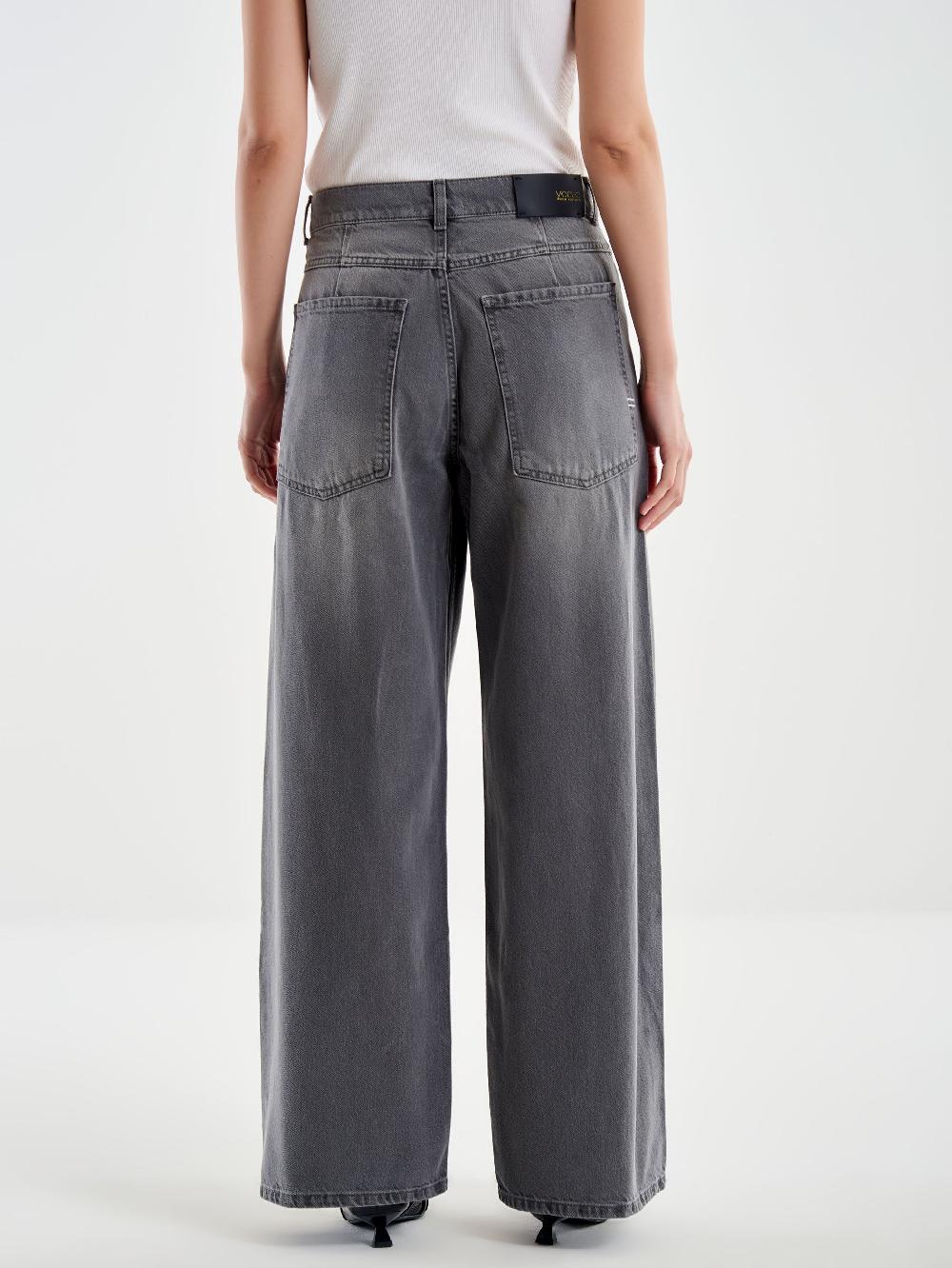 Vicolo Jeans Mia Relaxed Nero Saldi
