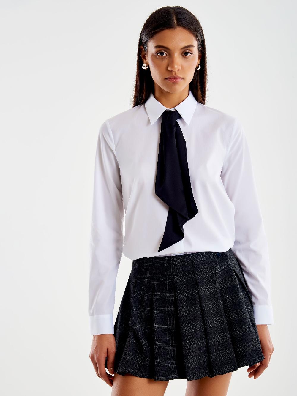 Vicolo Camicia con Lavalliere Bianco I Più Venduti