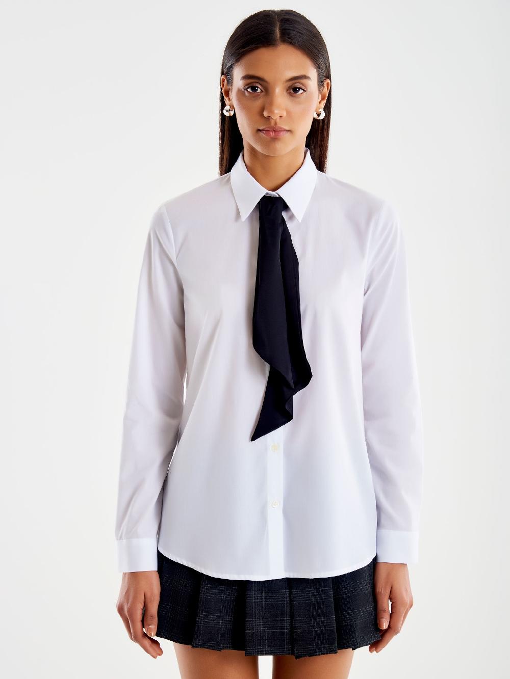 Vicolo Camicia con Lavalliere Bianco I Più Venduti