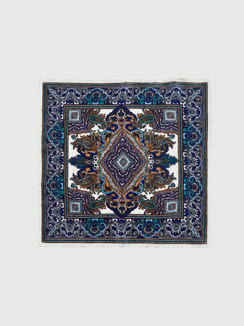Vicolo Foulard in Seta Blu Nuovi prodotti