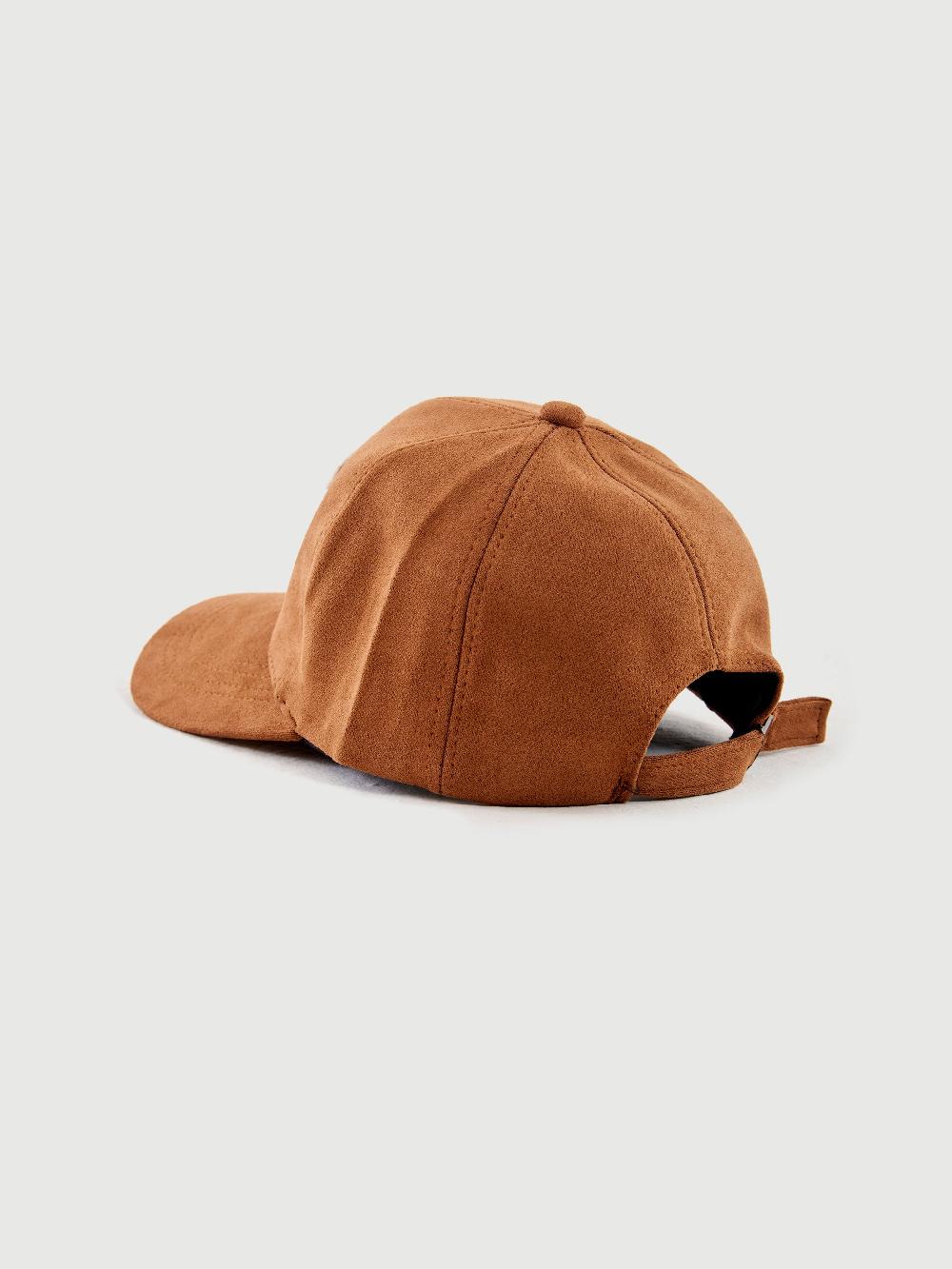 Vicolo Berretto Baseball Patch V Cognac Liquidazione