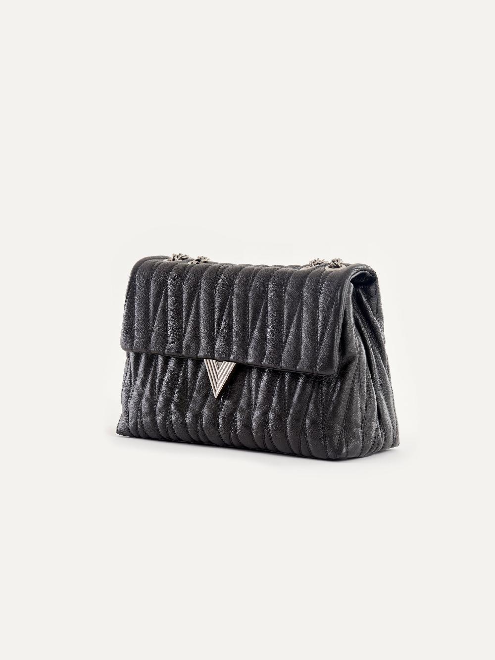Vicolo Borsa Belleville Nero Enormi sconti